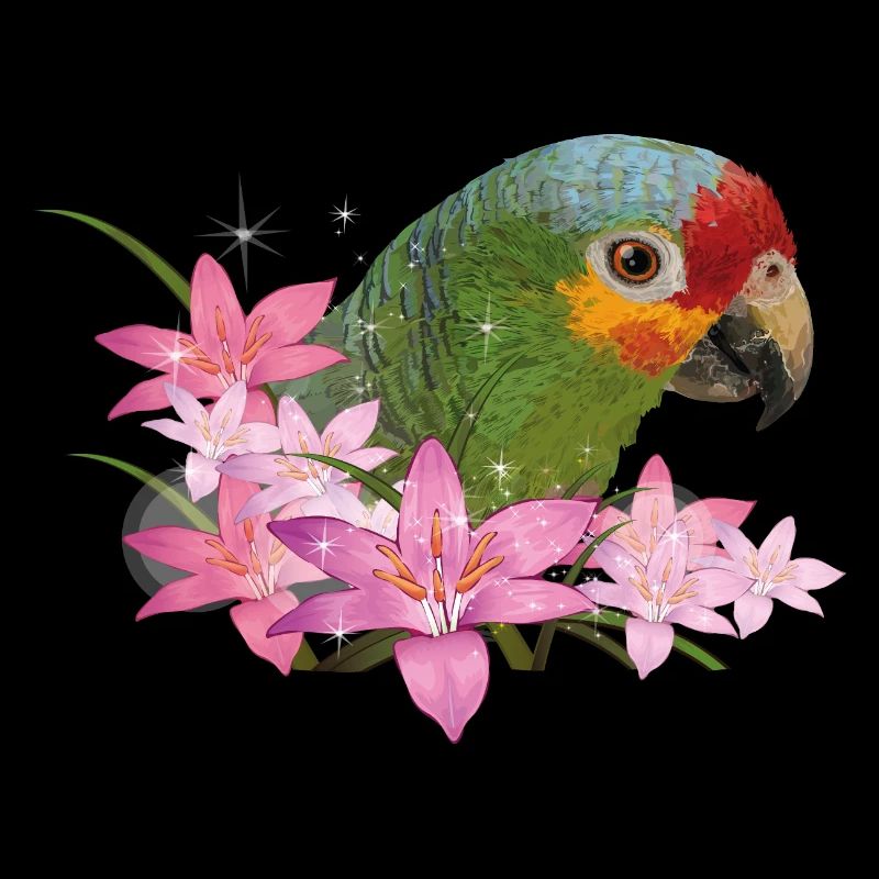 red-browed amazon