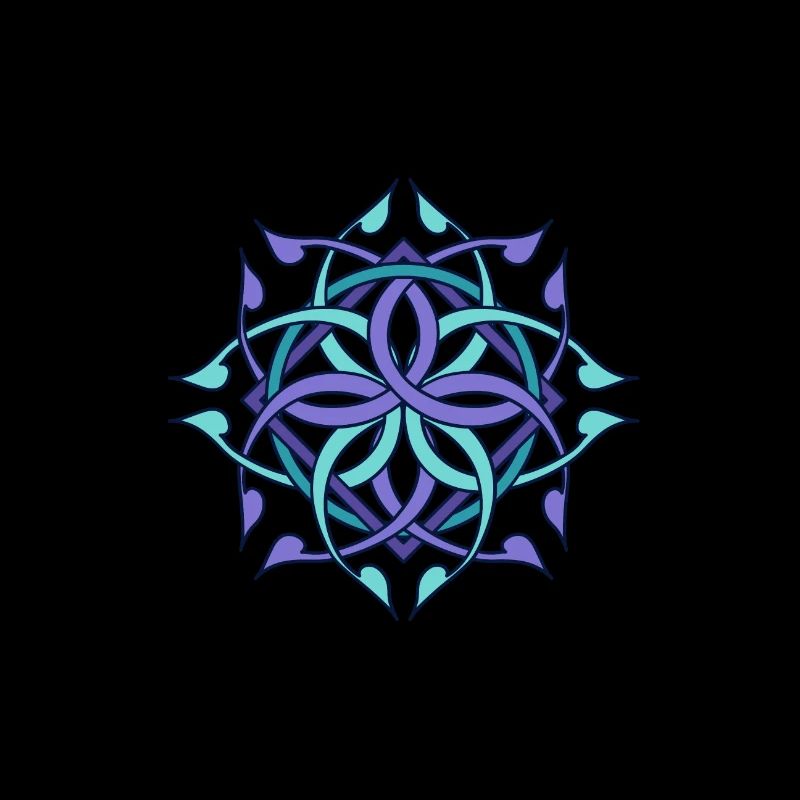 Goa Psytrance Psychedelic Blacklight Gift