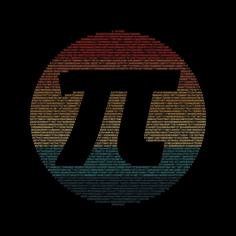 Pi jour parce que nous aimons pi