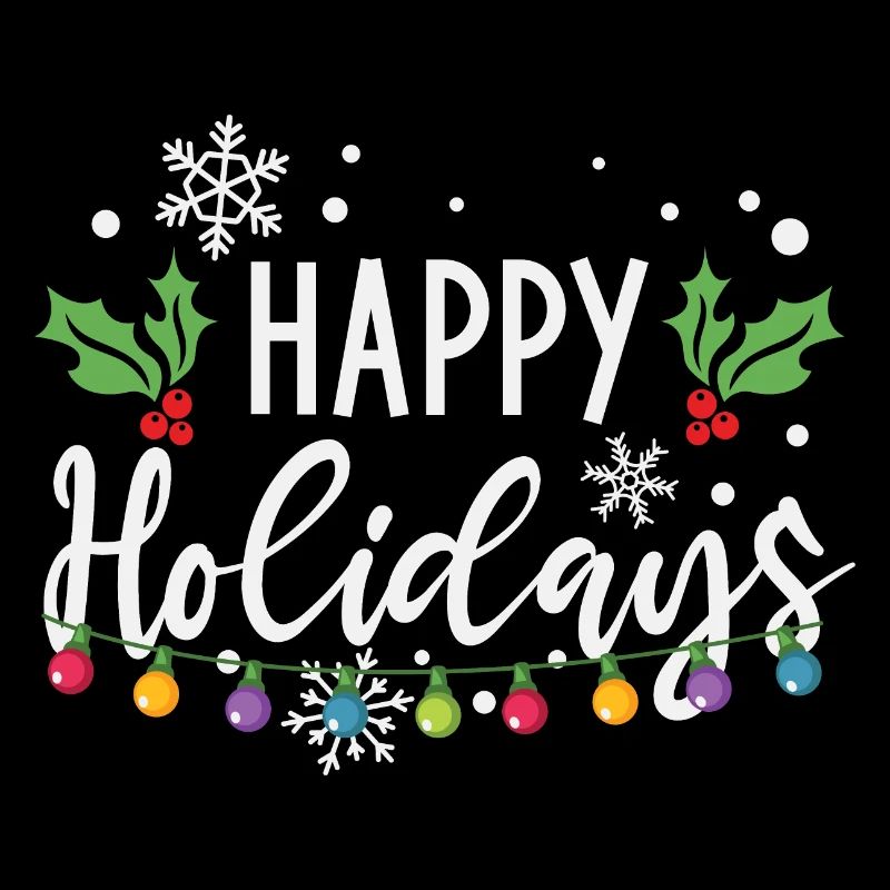 Joyeuses Fêtes De Noël Ampoules