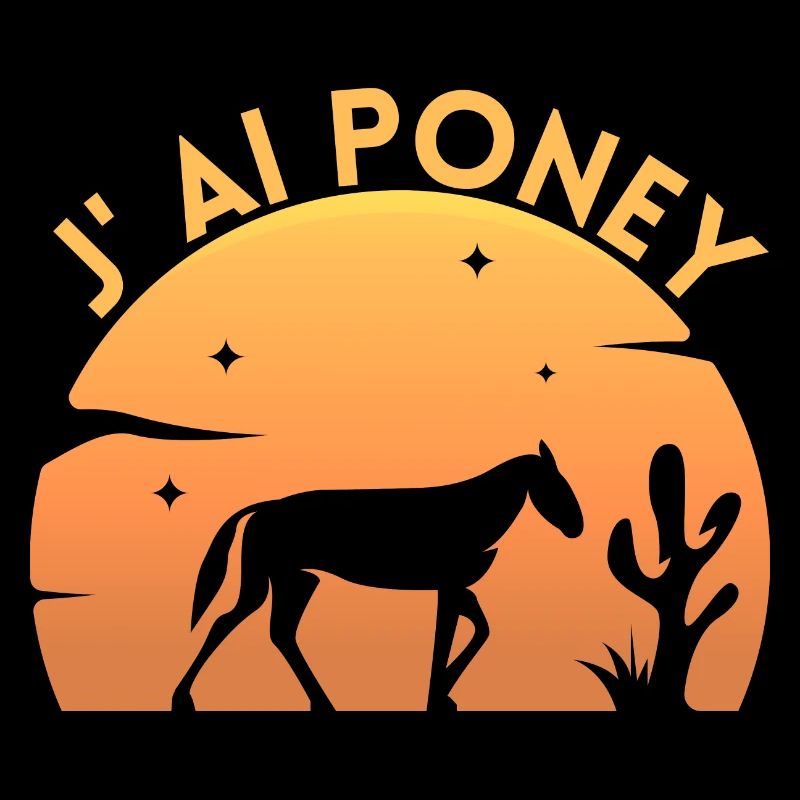 Ich habe Pony - Cavalier Geschenkidee