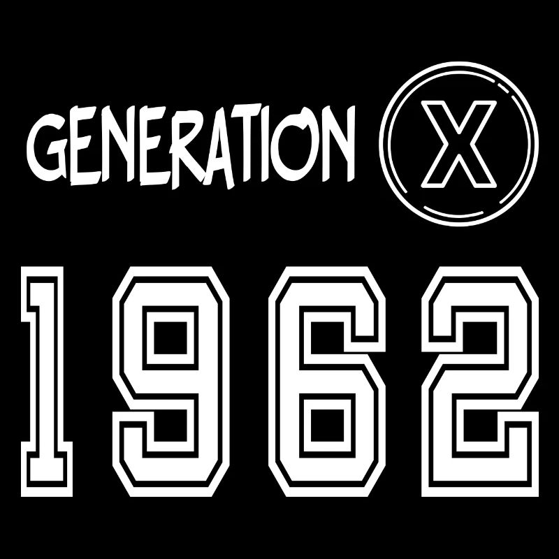 Génération x 1962