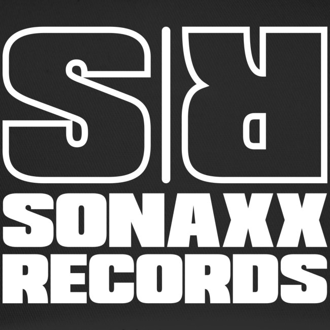 Sonaxx Records Logo weiss (quadratisch)