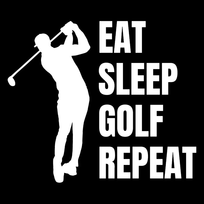 Golf Golfschläger Spruch Golfball Golfspielerin