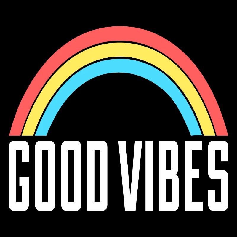 Good Vibes Regenbogen
