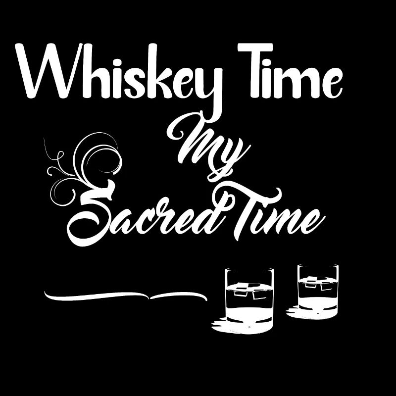 Whiskey Time White Design