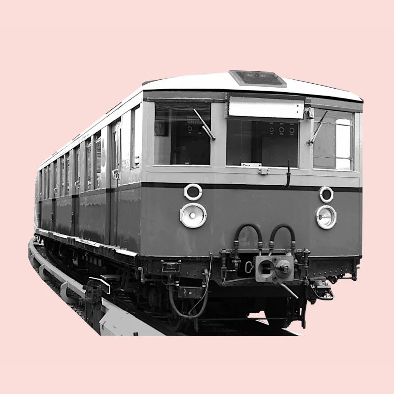 S-Bahn Berlin Triebwagen Eisenbahn Oldtimer