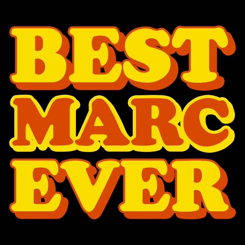 Funny gift with first name Marc