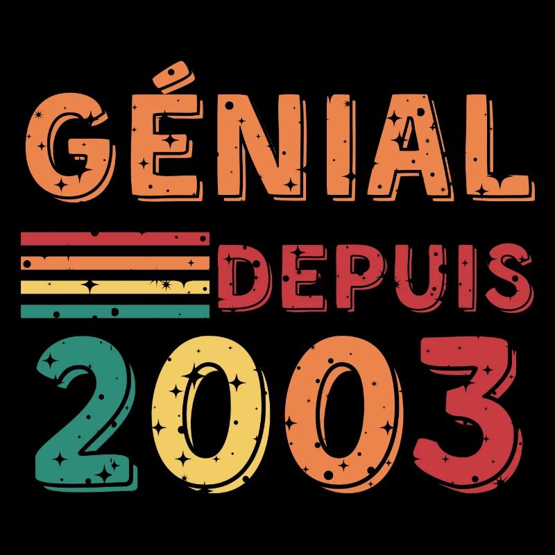Geburtstagsgeschenk - genial seit 2003