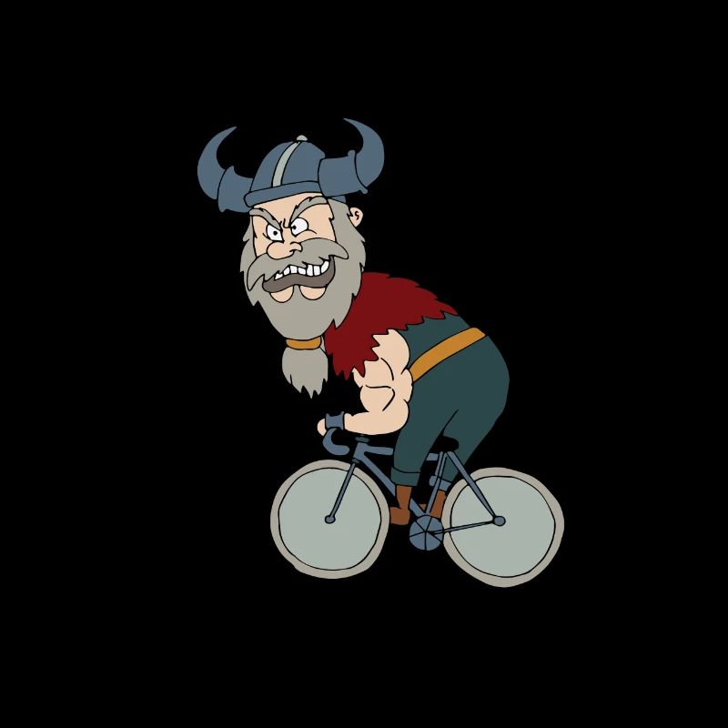 Wikinger Radfahrer