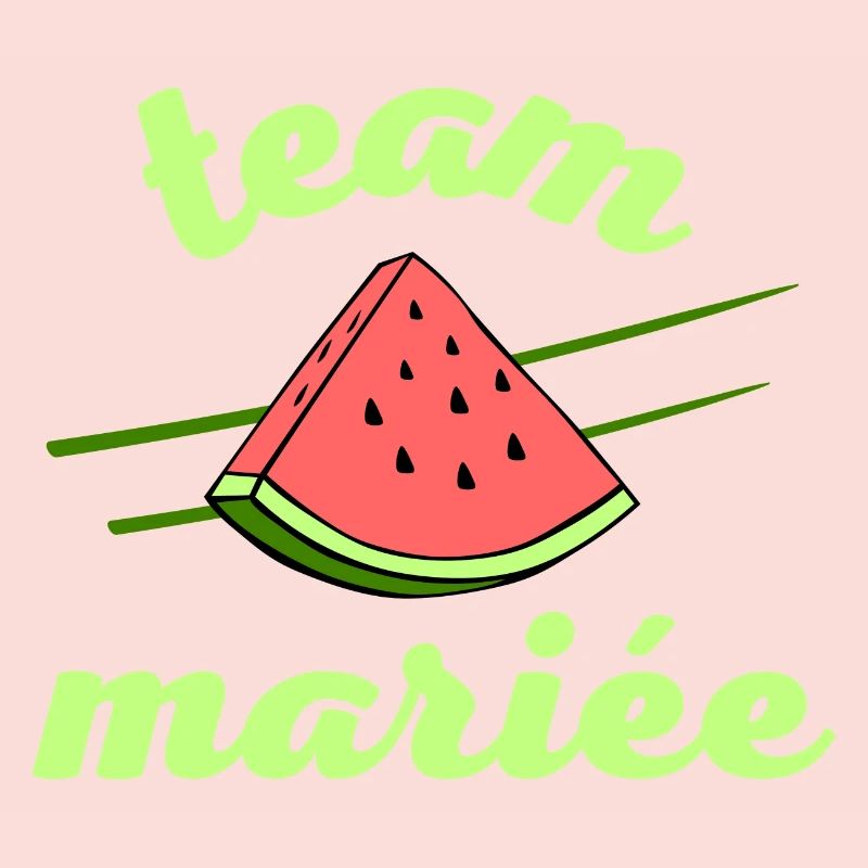 EVJF pastèque été Team mariée