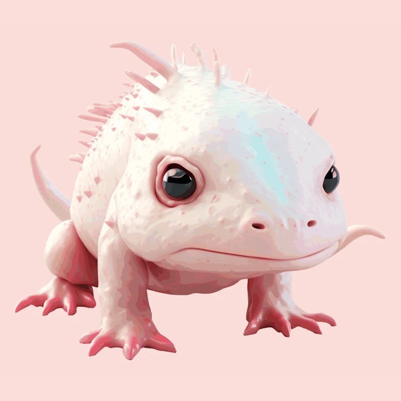 Ein Axolotl ist eigentlich ein Urzeittier