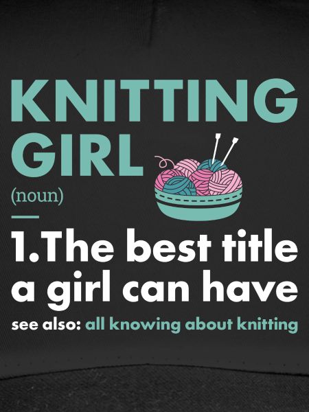 Knitter Fille Définition Tricot