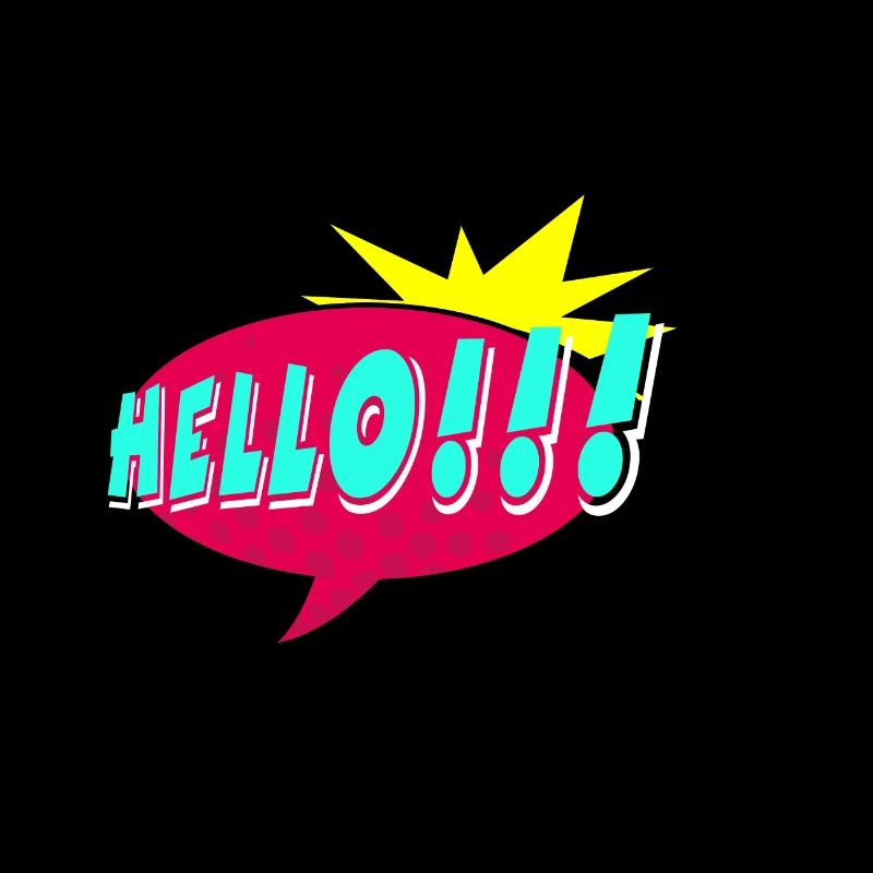 Speech bubble, speech balloon, pop art, text bubble