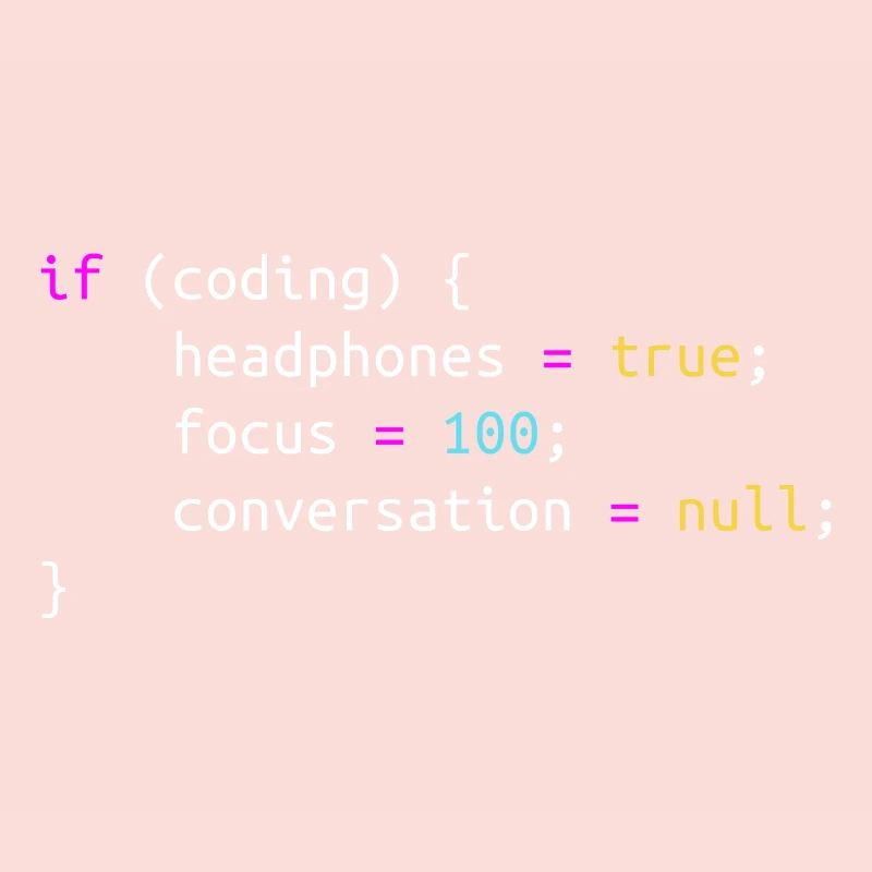 Cadeau drôle pour casque de programmeur lors du codage