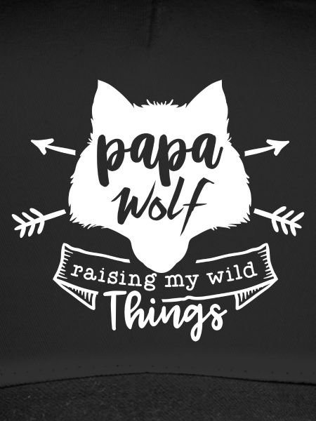 Papa wolf white