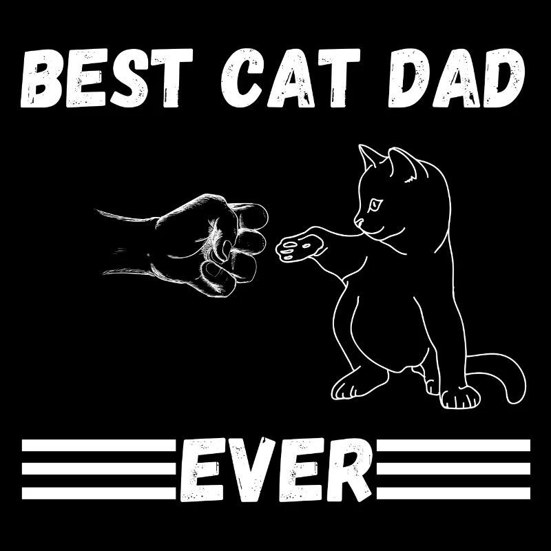 Cat dad amour de chat cadeau chat père chat Cat
