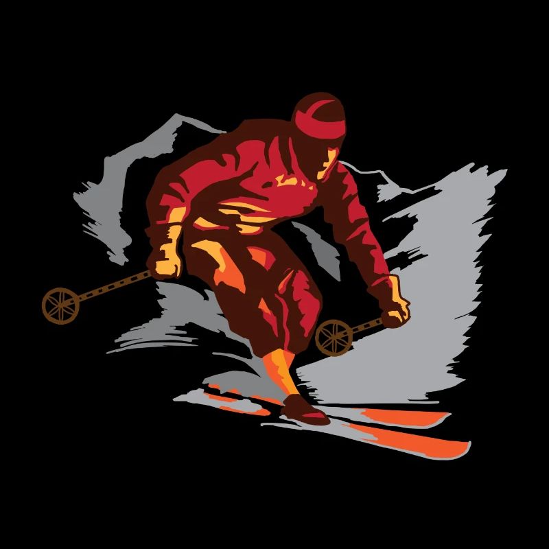 Skifahrer