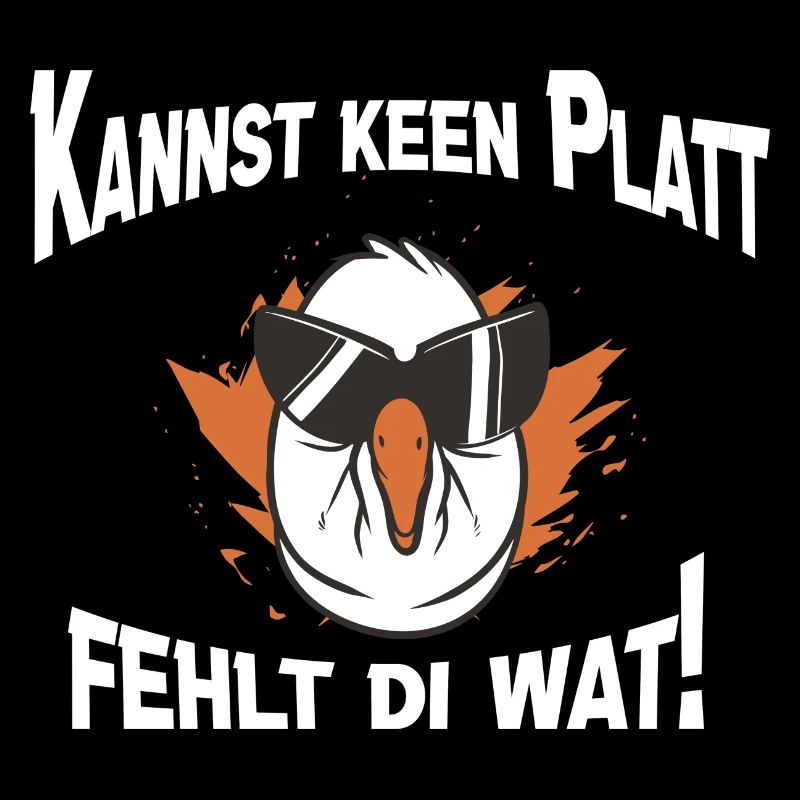 Plattdeutsch Möwe