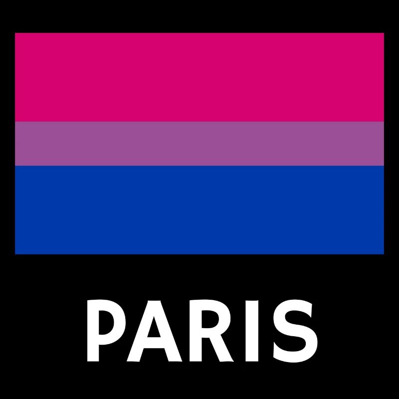 Drapeau Bi Pride Paris
