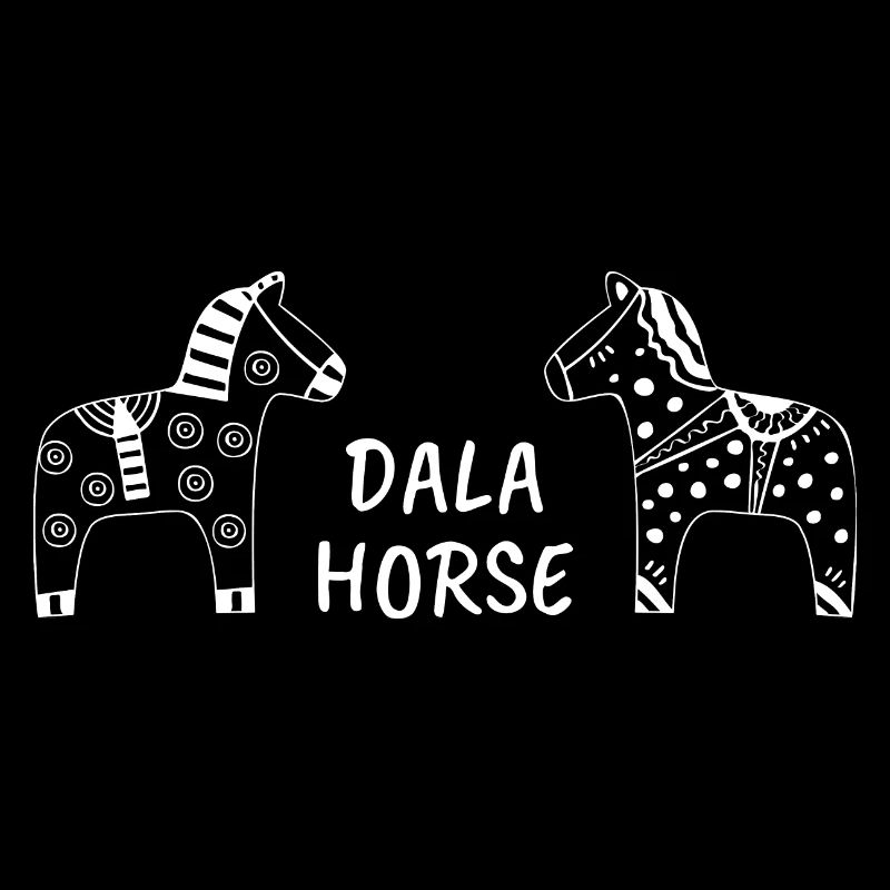 Sculpture sur cheval Dala