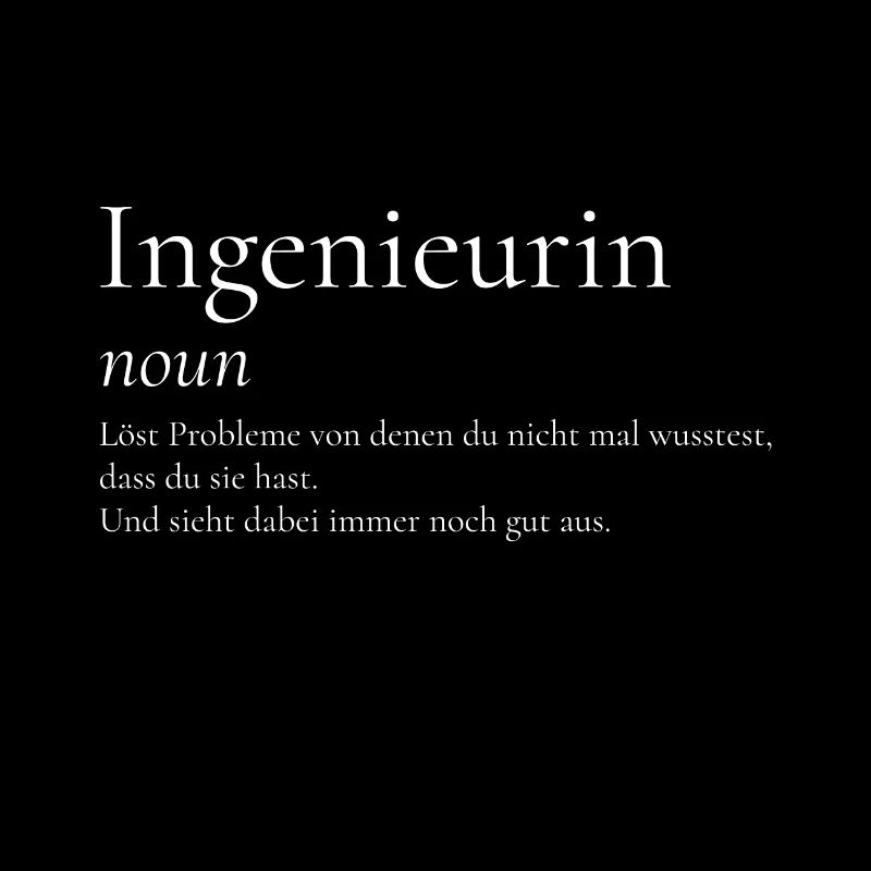 Ingenieurin Technikerin Definition Geschenk