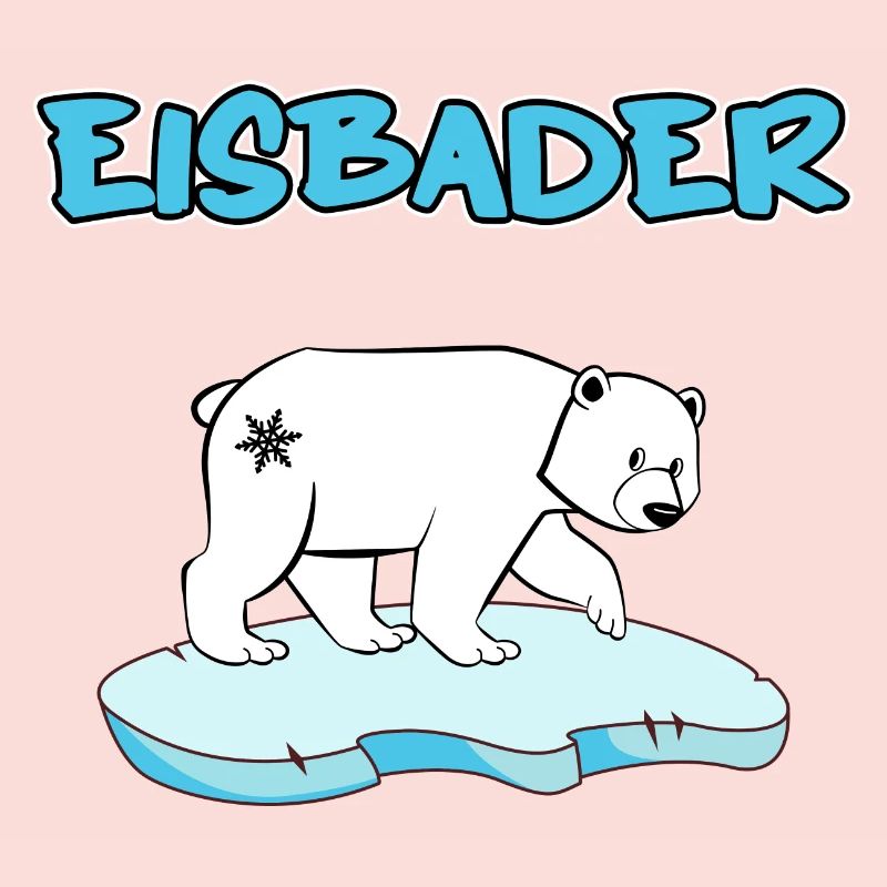 Eisbad Winterschwimmen "Eisbader Eisbär Winterbad"
