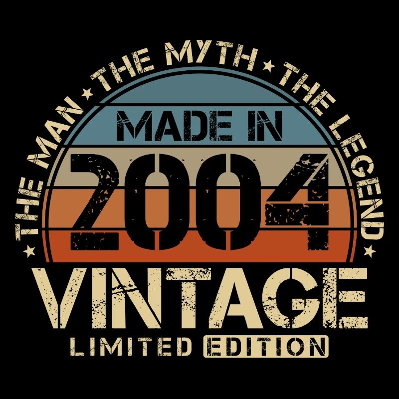2004 Vintage Born Man Myth Legend