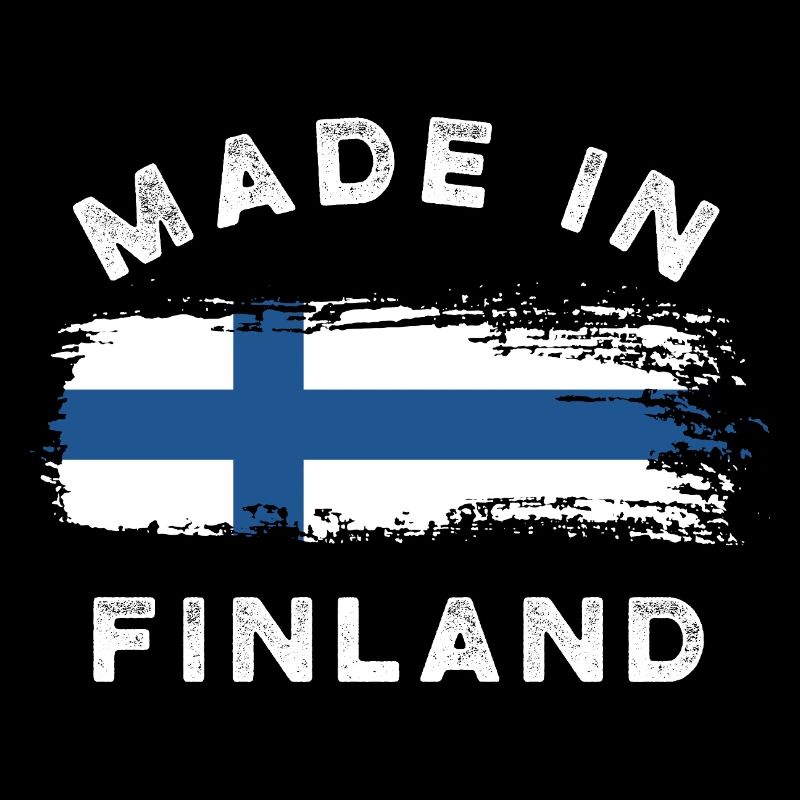 Made in Finland - Finnland Flagge