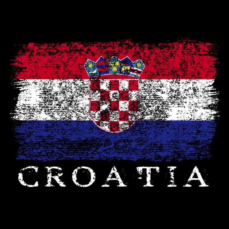Croatie Drapeau croate Drapeau croate