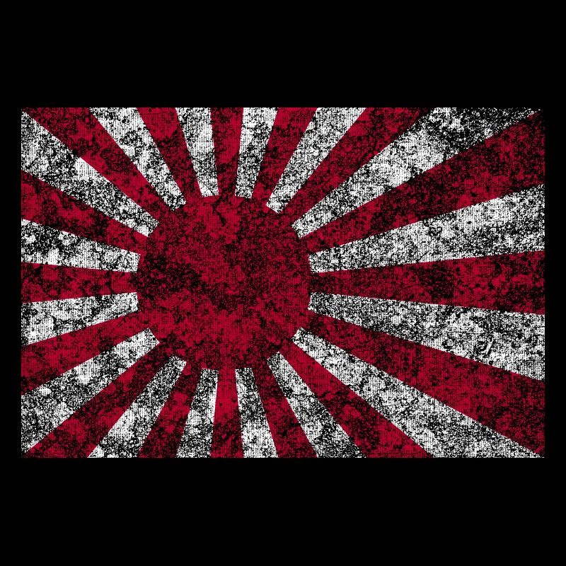 Drapeau japonais Soleil levant Drapeau Patrie Tokyo