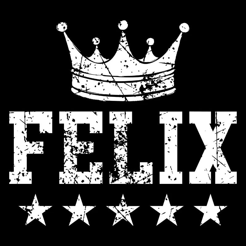 Félix avec couronne