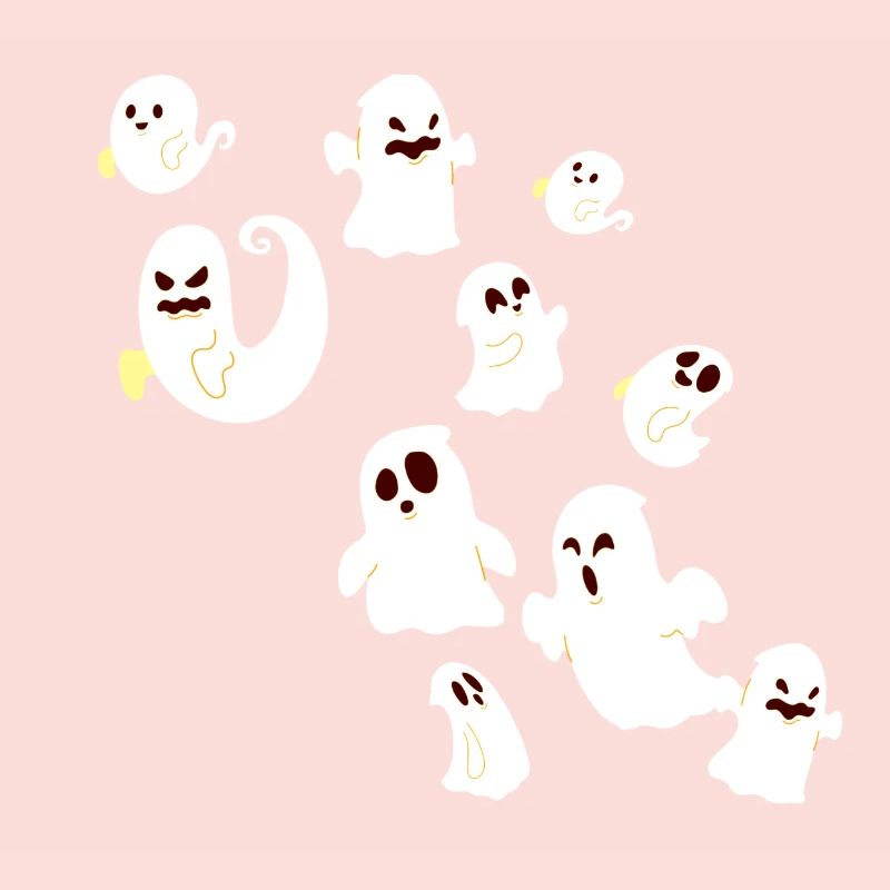 ghosts, ghosts, ghost, ghost, carnival