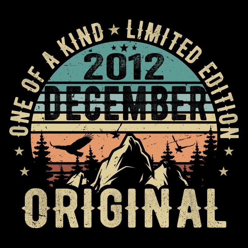 Legends Birthday December 2012 Born Gift