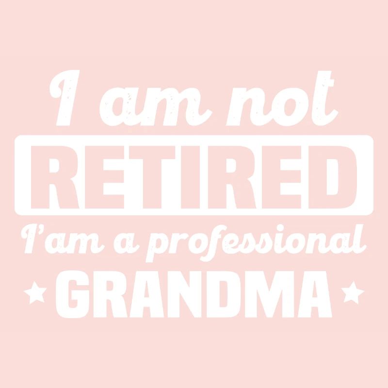 Ich bin eine professionelle Großmutter