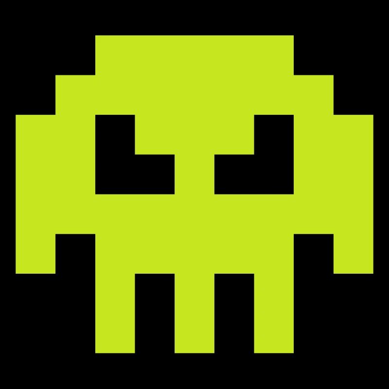 Alien Invader from Sapce (skull, plain)