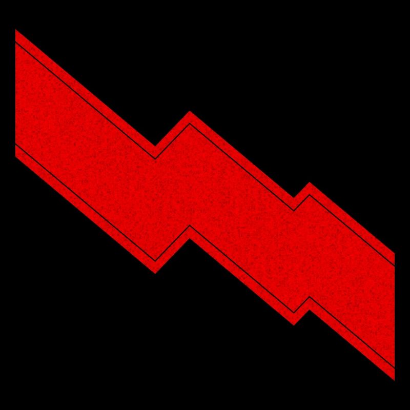 Roter Blitz Zeichen Geschenk