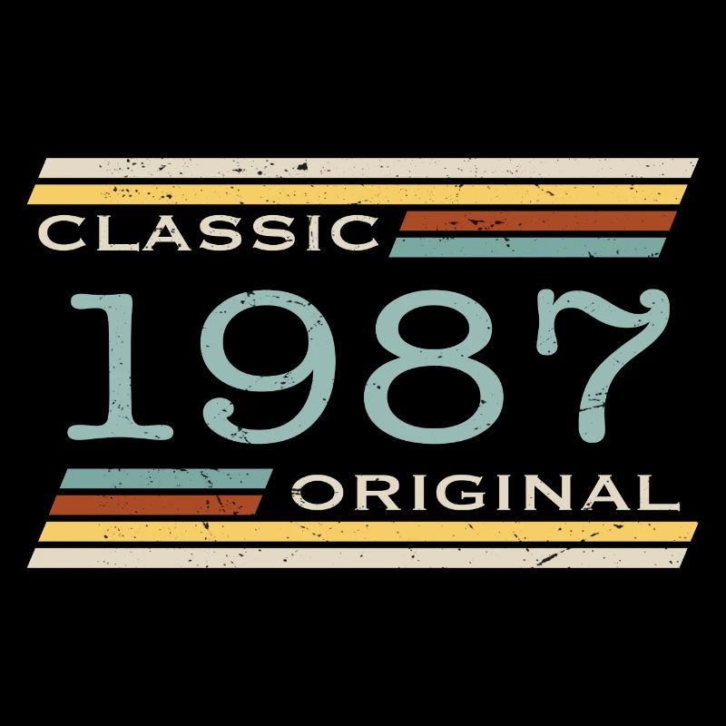 Vintage 1987, Classique, Original(e)