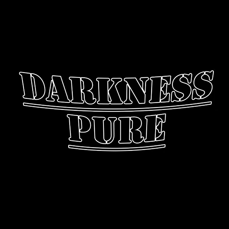 L’obscurité pure