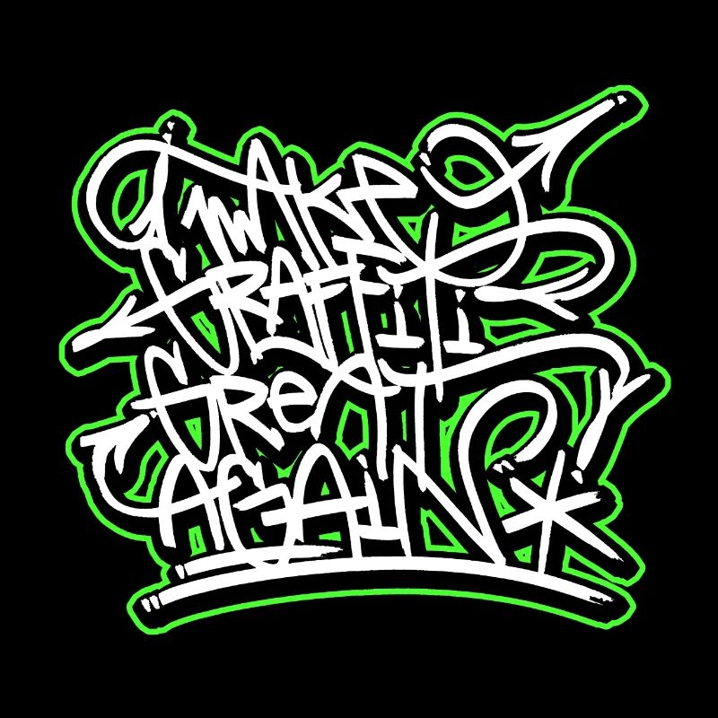 make graffiti great again sprayer cadeau