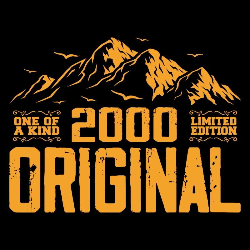 Vintage 2000 Birthday Gift - Retro 2000