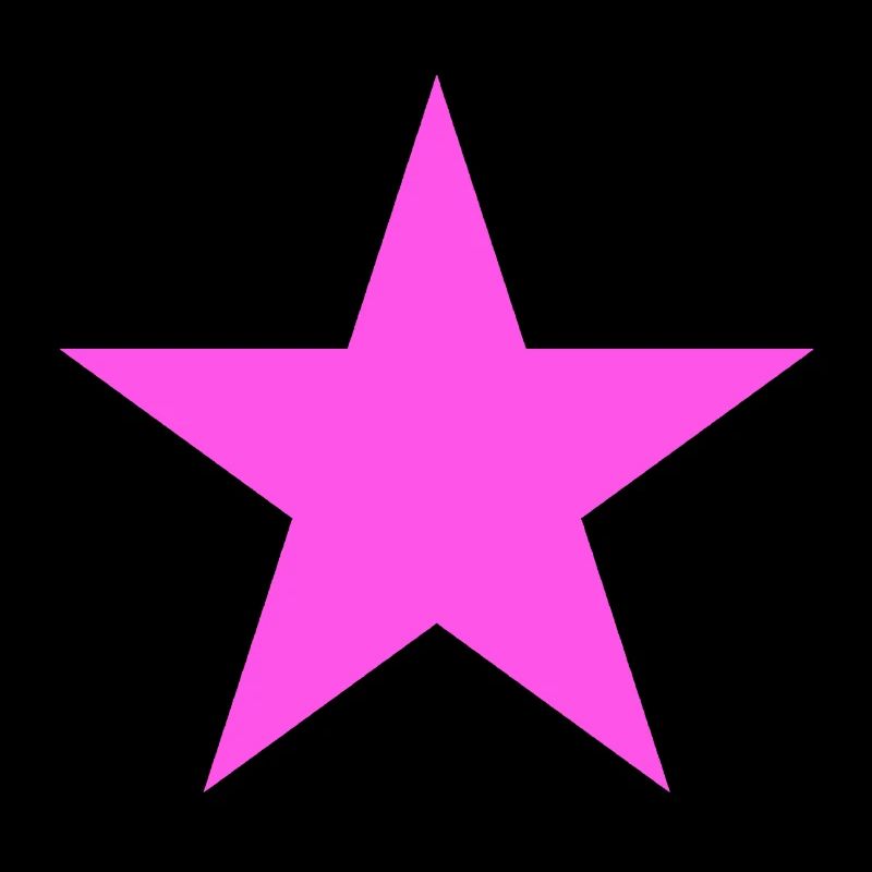 Stern rosa, pink star