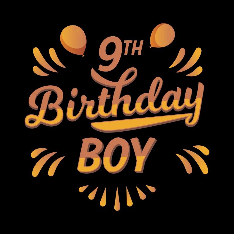 Birthday boy 9th
