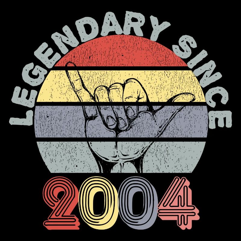 2004| Vintage Legendary since 2004 Anniversary