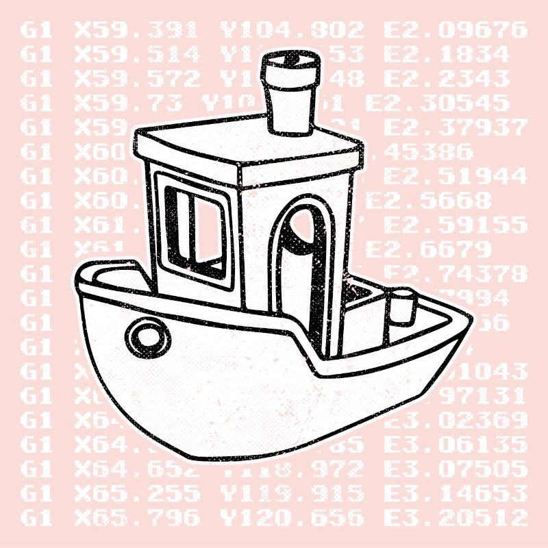 Benchy 3D Gcode Test Hobby Modellierung