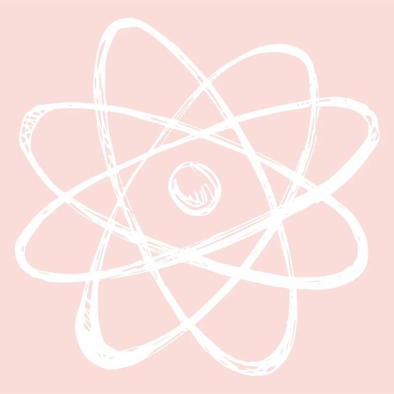 Esquisse de structure atomique rétro