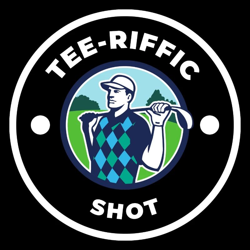 Golf Tee-Riffic Lover Funny Golfing