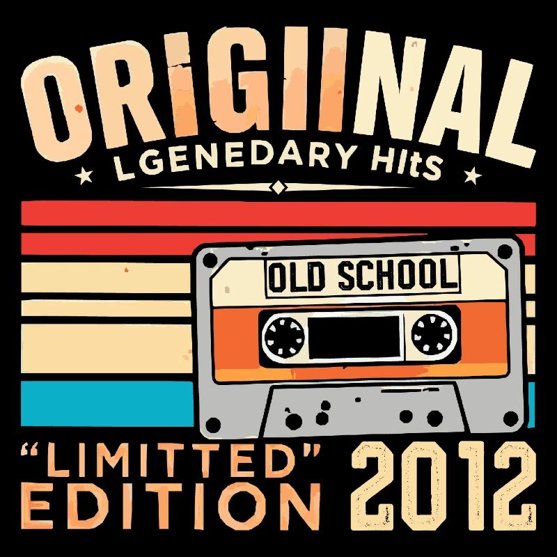 Original 2012, Legendary since 2012 Vintage 2012