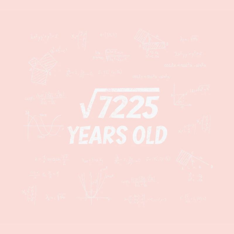 Square root from 7225 - 85th birthday math nerd