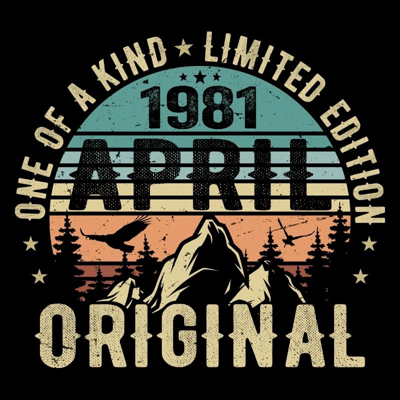 Born april 1981, legend since april 1981